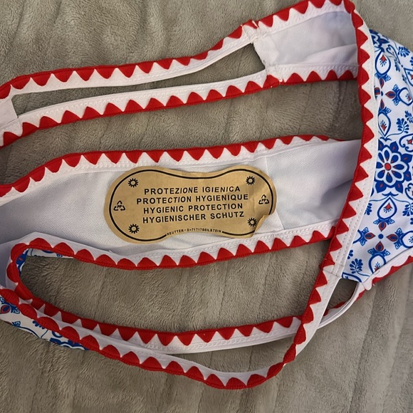 Red and Blue Bikini - Picture 6 of 6